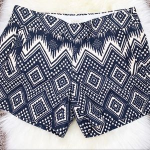 J. Crew Tribal Print 3.5” Chino Short